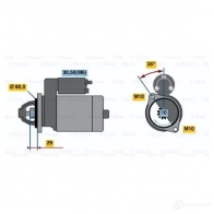 Стартер BOSCH R74-E35 12V (R) 303332 CQXXGO 0001115070 - Изображение 6