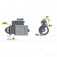 Стартер BOSCH 303334 942Y2 R74-E25 12V (R) 0001115074 - Изображение 7