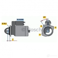 Стартер BOSCH R70-L25 12V (R) 0001108420 OBP26Z 303202 - Изображение 7