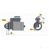 Стартер BOSCH R70-M15 12V (R) 303101 0001107421 10SNF - Изображение 3