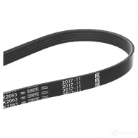 Приводной ремень, поликлиновой BOSCH 355955 1987946079 5PK2063 5 PK 2063 - Изображение 2