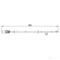 Датчик износа тормозных колодок BOSCH 352221 94 5 1987474945 AP200 - Изображение 6