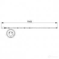 Датчик износа тормозных колодок BOSCH 351515 MGKQM A P845 1987473517 - Изображение 6