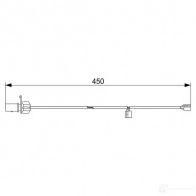 Датчик износа тормозных колодок BOSCH AP1 050 1987473583 351580 MH3W78 - Изображение 3
