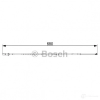 Датчик износа тормозных колодок BOSCH 1987473569 AP103 6 351566 8HEVKVL - Изображение 2