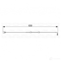 Датчик износа тормозных колодок BOSCH MRHI CTR 4047025642453 1987473555 351552 - Изображение 5