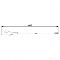 Датчик износа тормозных колодок BOSCH AP104 0 351547 1987473550 YEZ39 - Изображение 3