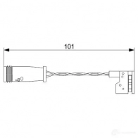 Датчик износа тормозных колодок BOSCH AP 1045 1987473557 85GNK1 351554 - Изображение 3