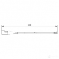 Датчик износа тормозных колодок BOSCH 1987473552 A P1042 XJKJHC 351549 - Изображение 3