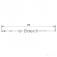 Датчик износа тормозных колодок BOSCH A P1035 351539 1987473542 AL8Q3 - Изображение 2