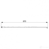 Датчик износа тормозных колодок BOSCH AP1 66 1987474578 JSUX6 351987