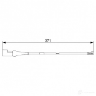 Датчик износа тормозных колодок BOSCH VEBYY A P1043 351550 1987473553 - Изображение 3
