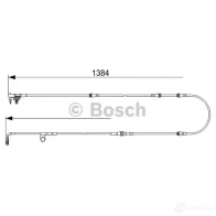 Датчик износа тормозных колодок BOSCH 1987473565 SXLDUJ0 A P1049 351562 - Изображение 2