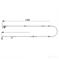 Датчик износа тормозных колодок BOSCH 1987473565 SXLDUJ0 A P1049 351562 - Изображение 3