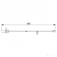 Датчик износа тормозных колодок BOSCH 1987473566 351563 D2THIH8 AP1 050 - Изображение 3