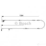 Датчик износа тормозных колодок BOSCH NX0582A 1987473582 AP1 049 351579 - Изображение 2