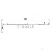 Датчик износа тормозных колодок BOSCH 352219 1987474943 9 43 AP198 - Изображение 4