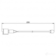 Датчик износа тормозных колодок BOSCH 1987474910 PS-BMW-3 AP16 9 352191 - Изображение 6