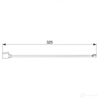 Датчик износа тормозных колодок BOSCH QTSCFL2 351976 1987474567 A P857 - Изображение 6