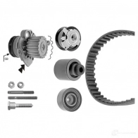 Комплект ремня грм с водяным насосом BOSCH Volkswagen Jetta 5 (A5) 2006 – 2011 WASSERP UMPEN-SET F86CS15 1987946421