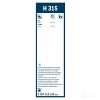 Щетка стеклоочистителя BOSCH 3397015102 P127PN H 315 1425134638 - Изображение 7