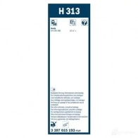 Щетка стеклоочистителя BOSCH YVBA832 1193518190 H 313 3397015193 - Изображение 9