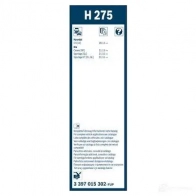 Щетка стеклоочистителя BOSCH H 275 R2ZFAD 3397015302 1425134646 - Изображение 7