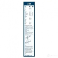 Щетка стеклоочистителя BOSCH 361156 3397118700 8TPD70 34 0 - Изображение 4
