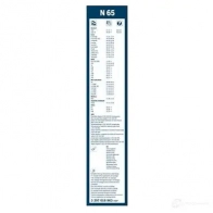Щетка стеклоочистителя BOSCH WLHZW7W 360994 3397018963 N 65 - Изображение 2