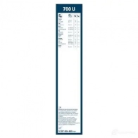 Щетка стеклоочистителя BOSCH 700 U 3397004489 SP28 360420 - Изображение 8