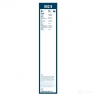 Щетка стеклоочистителя BOSCH 552 S 3397118427 361137 YQ28XR - Изображение 2