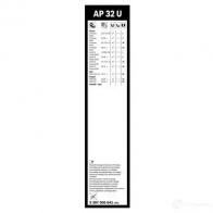 Щетка стеклоочистителя BOSCH I6LNV 3397006841 AP 32 U 1193517393 - Изображение 6