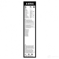 Щетка стеклоочистителя BOSCH A 979 S 3397118979 KIT4S9 361216 - Изображение 6
