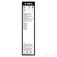 Щетка стеклоочистителя BOSCH 360930 JLMSL 3397014215 A 109 S - Изображение 10