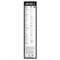 Щетка стеклоочистителя BOSCH AR 601 S HQMK9TC 361166 3397118907 - Изображение 11