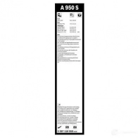Щетка стеклоочистителя BOSCH 361195 1H0XJA A 950 S 3397118950 - Изображение 10