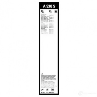 Щетка стеклоочистителя BOSCH IZRJE A 938 S 361188 3397118938 - Изображение 10