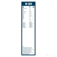 Щетка стеклоочистителя BOSCH 3397018180 N 80 360962 S12WOUH - Изображение 4