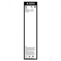 Щетка стеклоочистителя BOSCH 3397007115 360540 FXU113M A 115 S - Изображение 7
