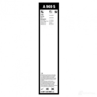 Щетка стеклоочистителя BOSCH 3397118969 443 A 969 S 361208 - Изображение 7
