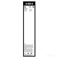 Щетка стеклоочистителя BOSCH 3397007093 Z2SJD 360535 A 093 S - Изображение 11