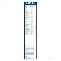Щетка стеклоочистителя BOSCH 72L5R 5 3397016506 1437315422 - Изображение 3