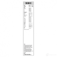 Щетка стеклоочистителя BOSCH 1425134648 HY7CT 3397015408 N 60 C - Изображение 4