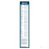 Щетка стеклоочистителя BOSCH 0OQFKZX 500 US 3397004590 360437 - Изображение 8