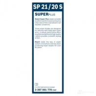 Щетка стеклоочистителя BOSCH 7DVUT 3397001770 1193517083 SP2 1/20S - Изображение 4
