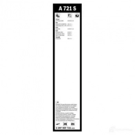 Щетка стеклоочистителя BOSCH A 721 S 360645 015JUA 3397007721 - Изображение 5