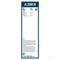 Щетка стеклоочистителя BOSCH 360670 N6ZTZ 3397008056 A 250 H - Изображение 10