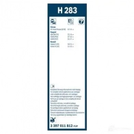 Щетка стеклоочистителя BOSCH 360828 3397011812 3PUFH H 283 - Изображение 6