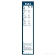 Щетка стеклоочистителя BOSCH 360802 3397011430 H 352 H352 - Изображение 7