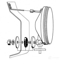 Трапеция стеклоочистителя, тяга BOSCH 99GJL FH 1423173591 9301240970